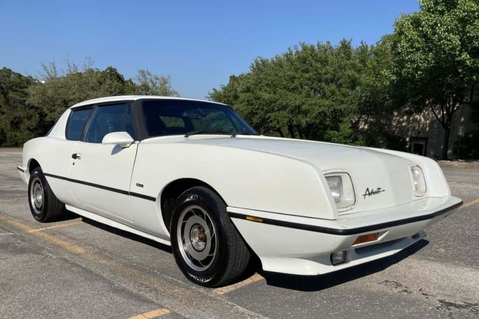 1988 Studebaker Avanti sold for $0
