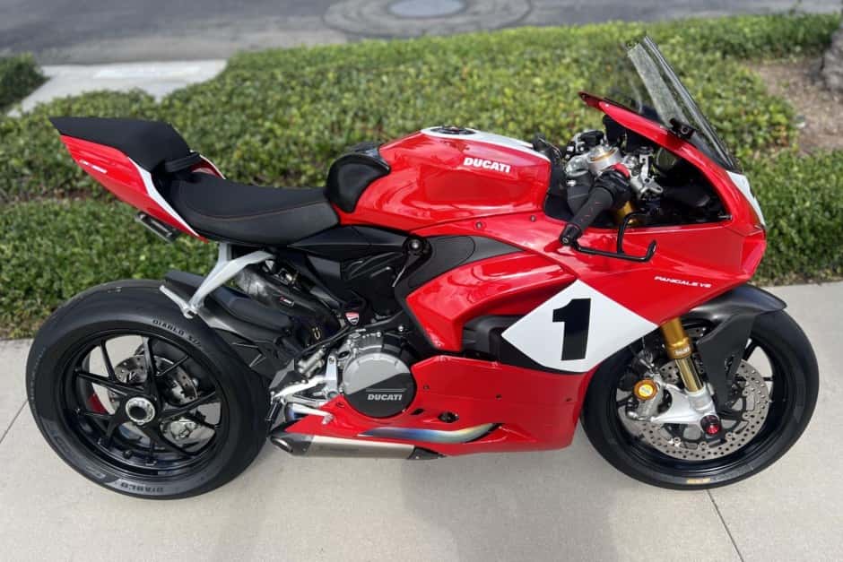 2021 Ducati Panigale sold for $0