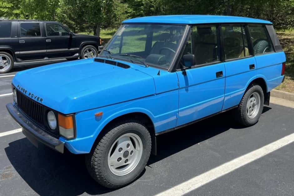 1984 Land Rover Range Rover Classic sold for $0
