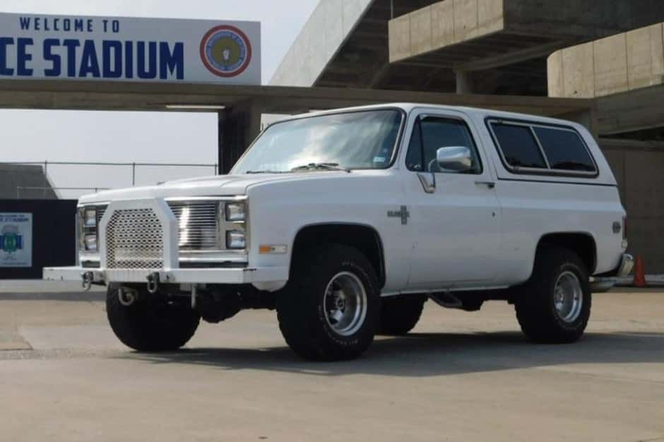 1987 Chevrolet K5 Blazer 1973-1991 sold for $10,701