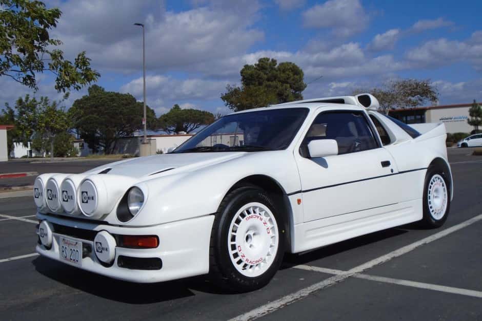 0 Ford RS200 sold for $51,000