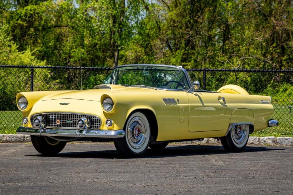 1956 Ford Thunderbird (1955-1957) sold for $29,750