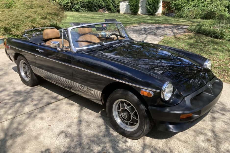 1980 MG MGB sold for $6,500