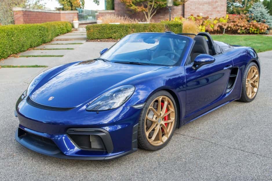 2021 Porsche 982 718 Boxster sold for $108,799