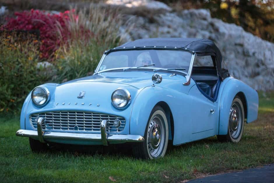 1963 Triumph TR3 sold for $27,000