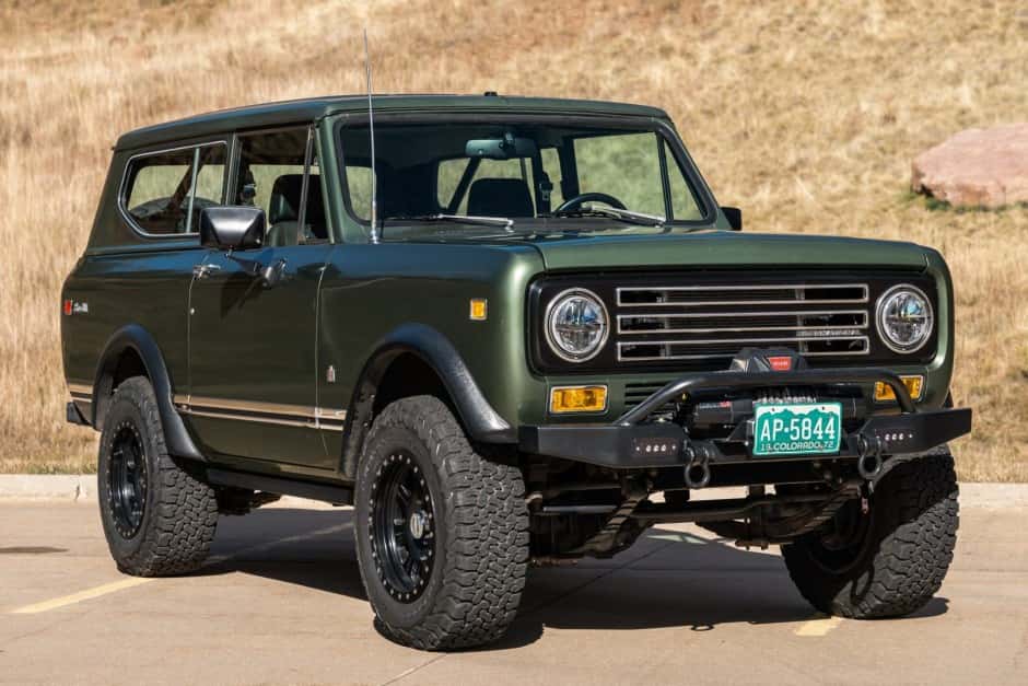 1972 International Harvester Scout sold for $72,500
