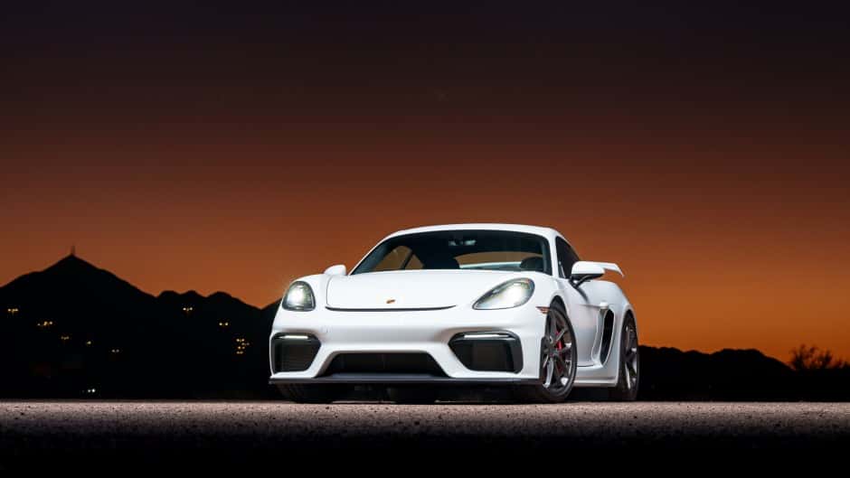 2020 Porsche Cayman GT4 sold for $105,500