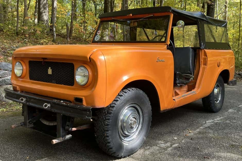 1963 International Harvester Scout sold for $7,800