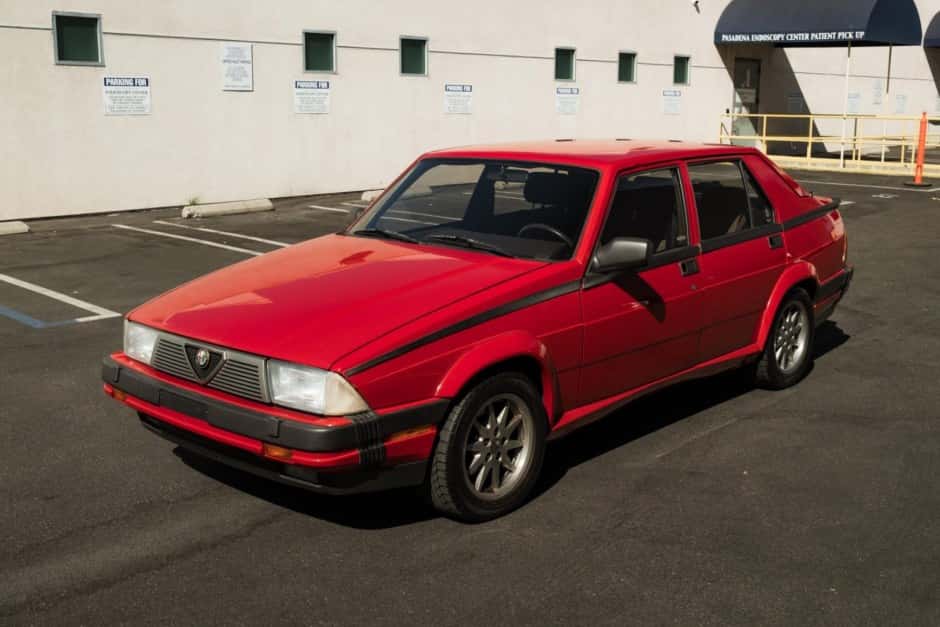 1987 Alfa Romeo 75/Milano sold for $7,001