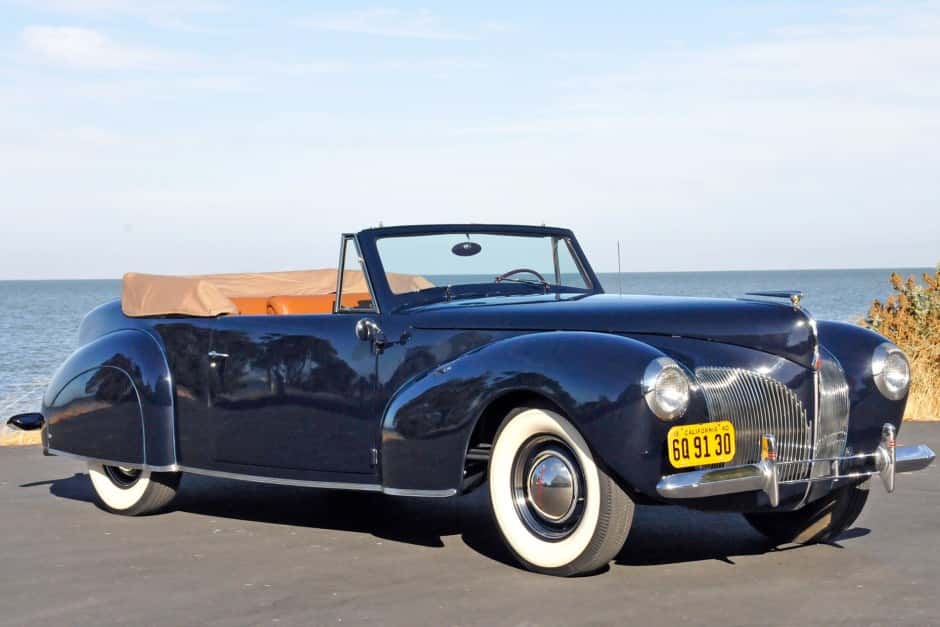 1940 Lincoln Continental (1940-1948) sold for $37,000