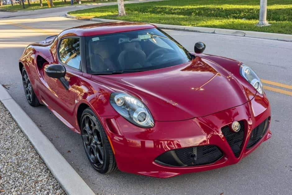 2015 Alfa Romeo 4C sold for $46,500