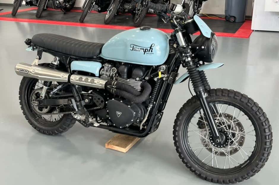 2014 Triumph Scrambler sold for $6,200