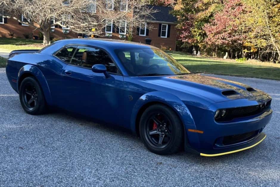 2021 Dodge Challenger SRT Demon & Super Stock sold for $78,500