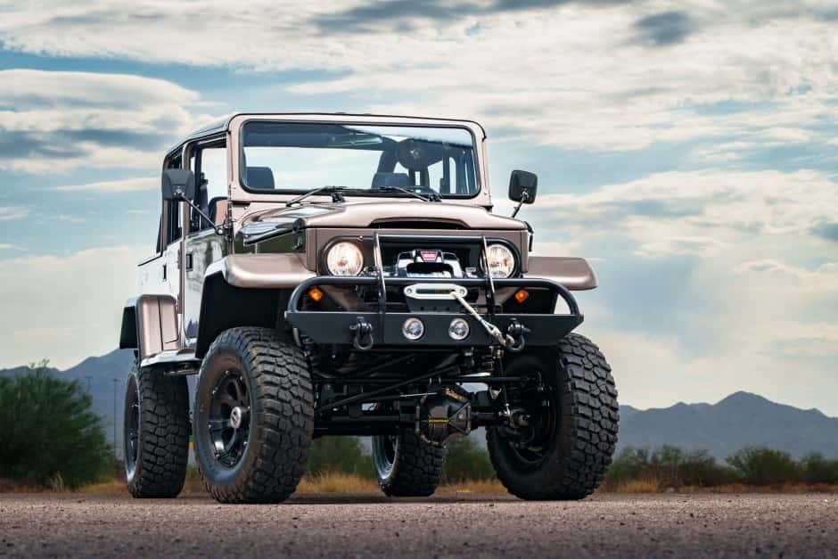 0 Toyota Land Cruiser FJ45 sold for $100,400