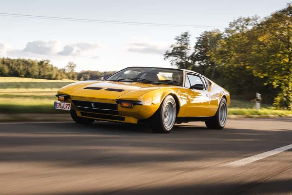 1972 DeTomaso Pantera sold for $0