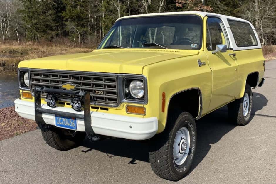 1975 Chevrolet K5 Blazer 1973-1991 sold for $25,000