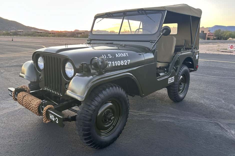 1954 Willys M38 sold for $22,000