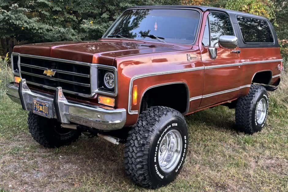1975 Chevrolet K5 Blazer 1973-1991 sold for $0