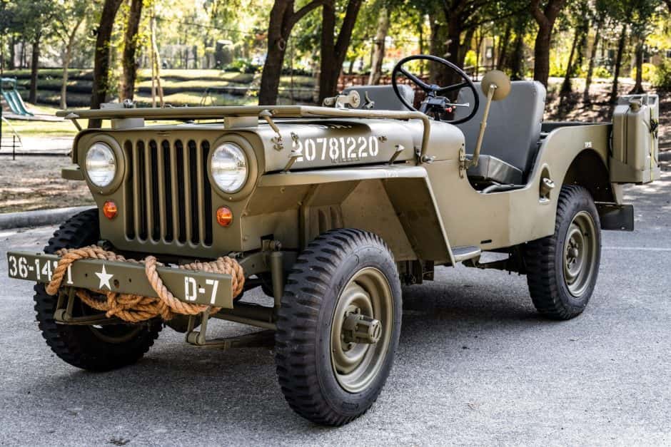 1946 Willys CJ-2A sold for $6,600