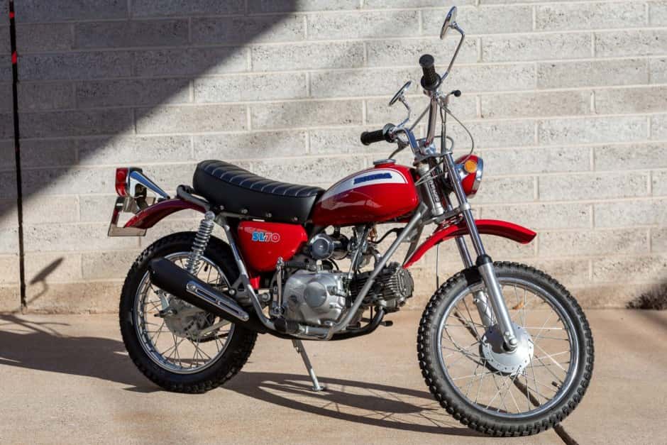 1971 Honda SL Motosport sold for $5,001