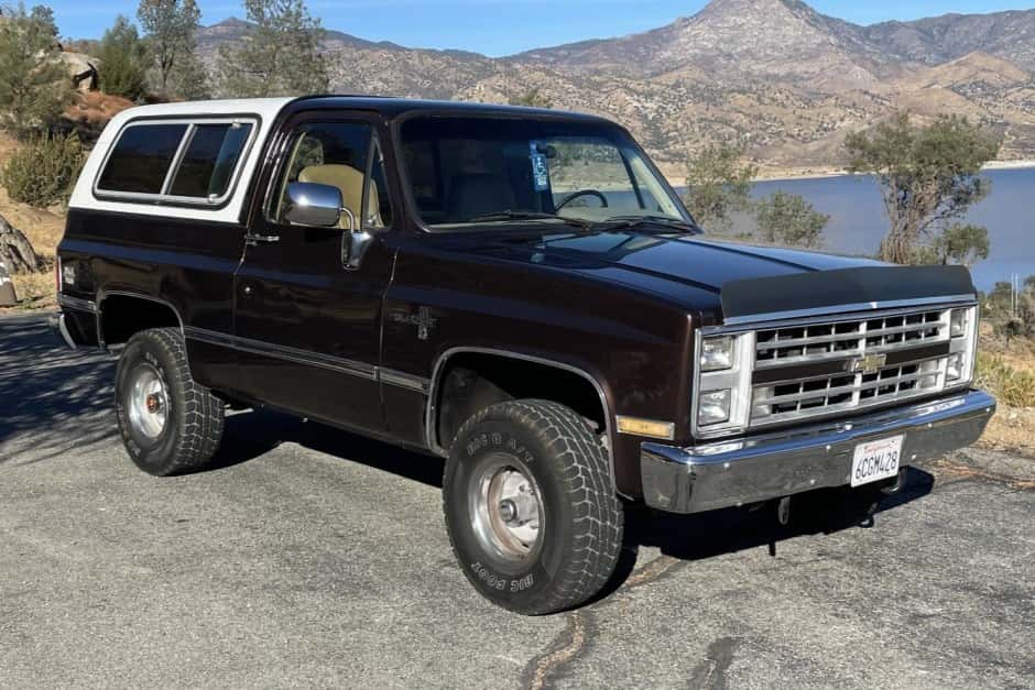 1986 Chevrolet K5 Blazer 1973-1991 sold for $18,250