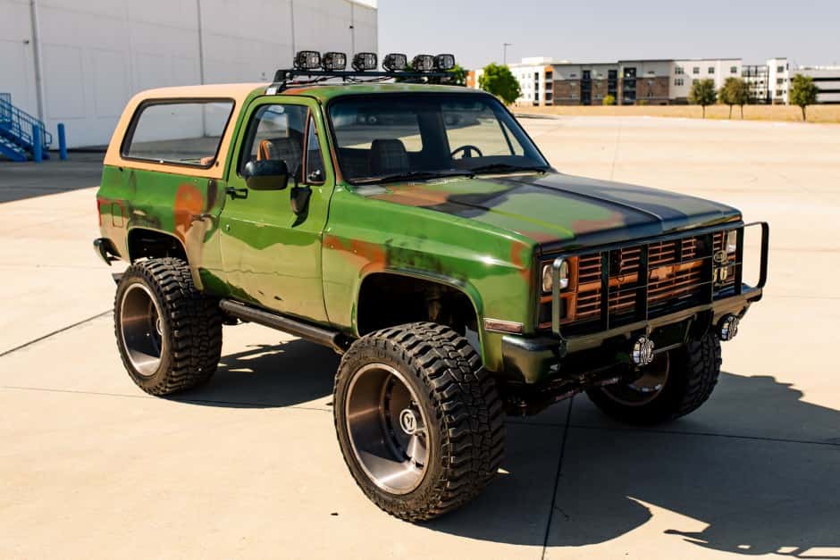 1986 Chevrolet K5 Blazer 1973-1991 sold for $16,222