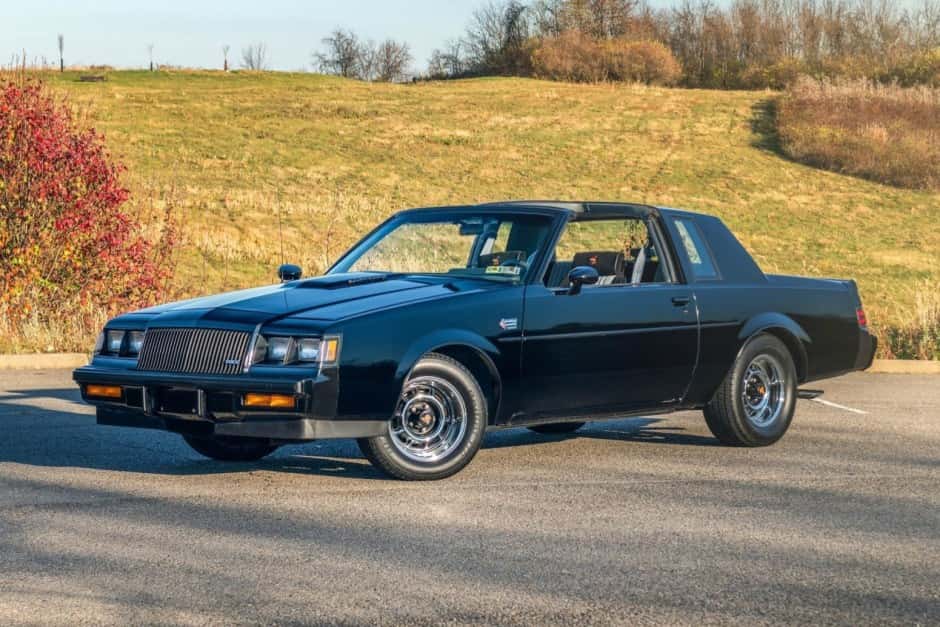 1987 Buick Grand National sold for $52,500