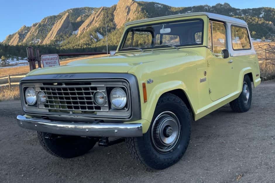 1972 Jeep Jeepster Commando sold for $19,500