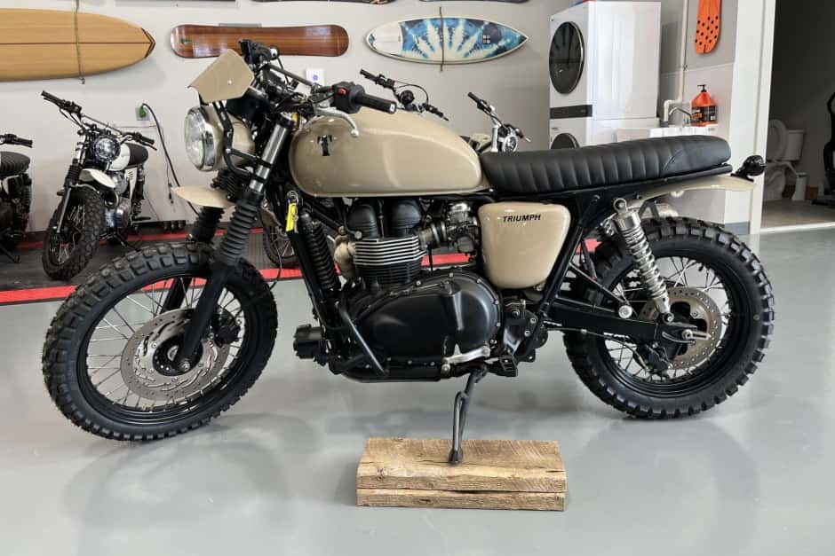 2014 Triumph Scrambler sold for $5,000