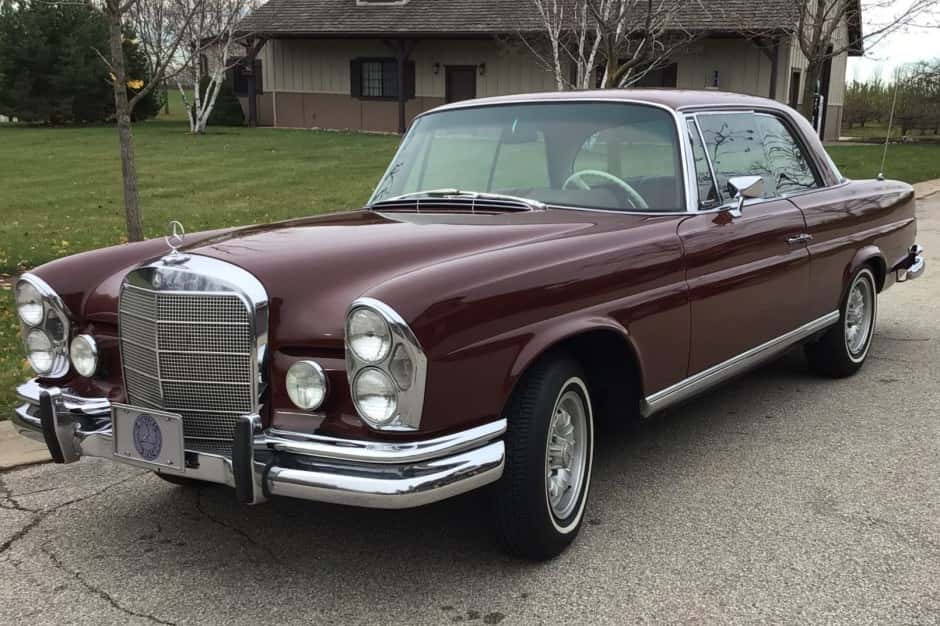 1967 Mercedes-Benz W111 Coupe & Cabriolet sold for $18,500