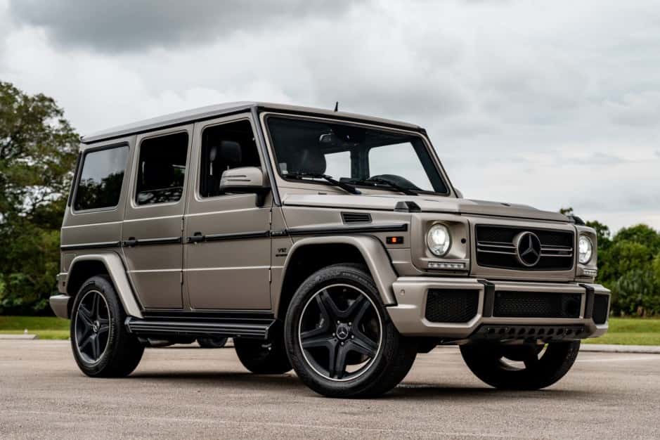2016 Mercedes-Benz W463 G-Class AMG (1990-2018) sold for $93,500