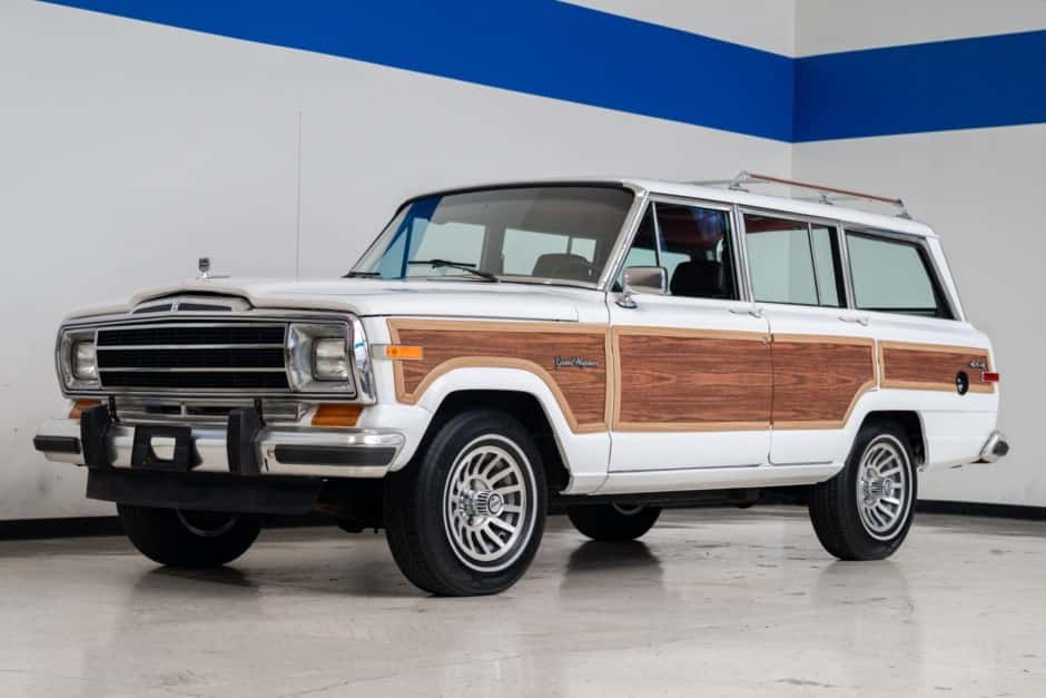 1988 Jeep SJ Grand Wagoneer sold for $37,500