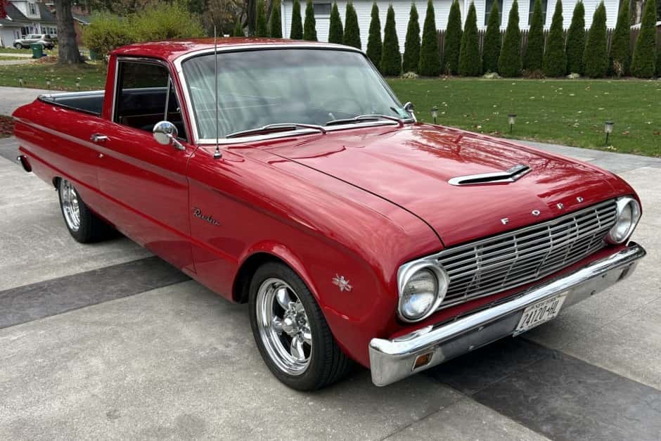 1963 Ford Ranchero sold for $23,000