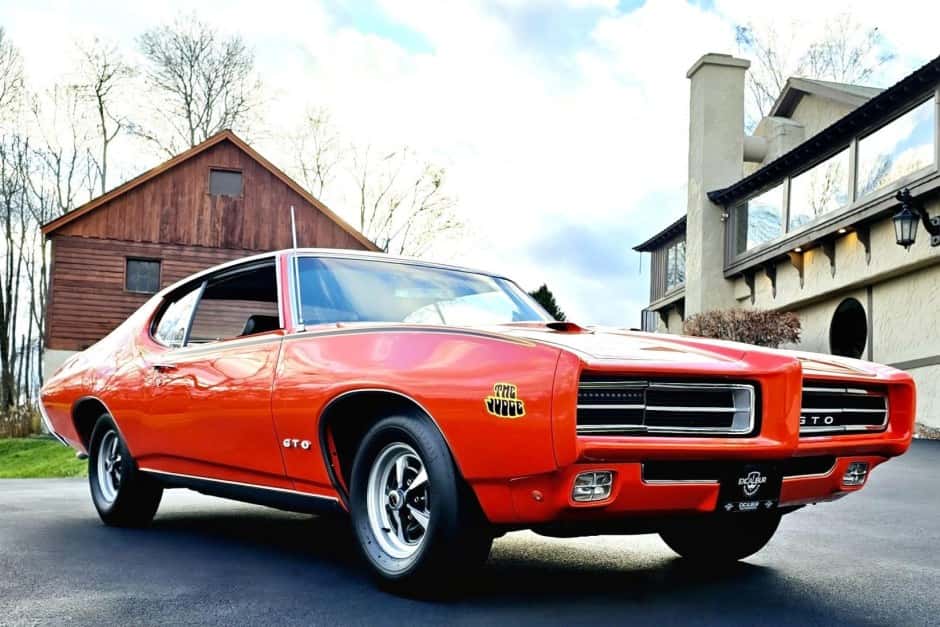 1969 Pontiac GTO sold for $105,000