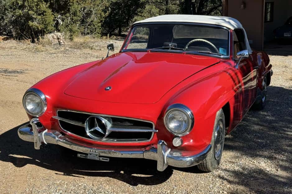 1956 Mercedes-Benz 190SL sold for $61,000