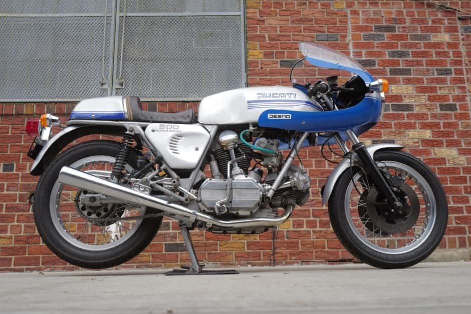 1978 Ducati 750 & 900 Super Sport (1973-1982) sold for $31,500