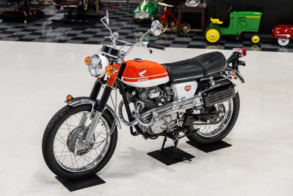 1969 Honda CB350 & CL350 sold for $14,001