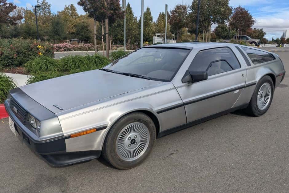 1982 DeLorean DMC-12 sold for $48,000