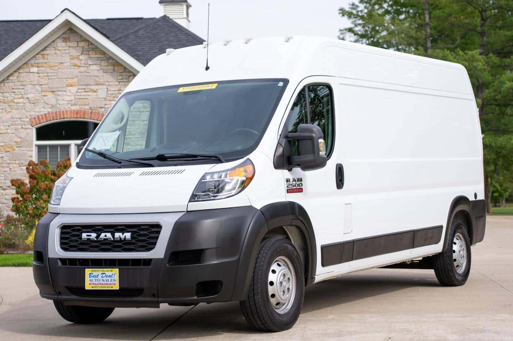 2021 Ram Promaster sold for $25,000