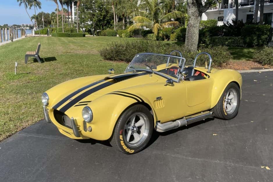 0 Shelby Cobra Replica sold for $33,000