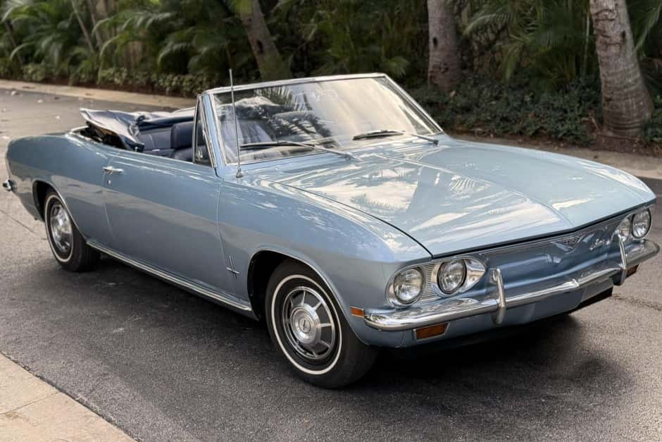 1969 Chevrolet Corvair (1965-1969) sold for $16,200