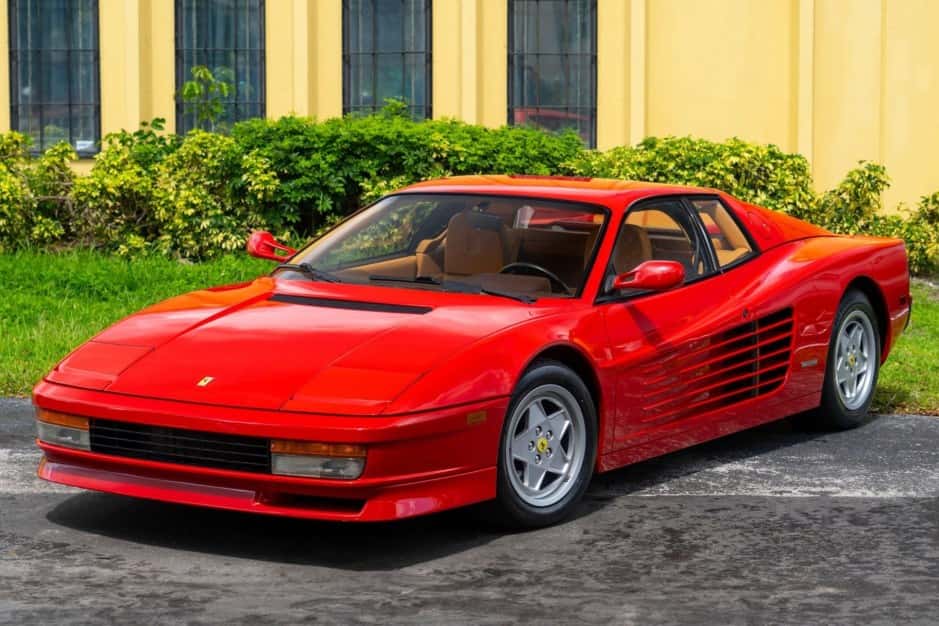 1989 Ferrari Testarossa sold for $136,000