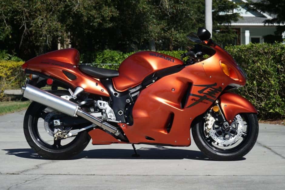 2003 Suzuki Motorcycles sold for $22,000