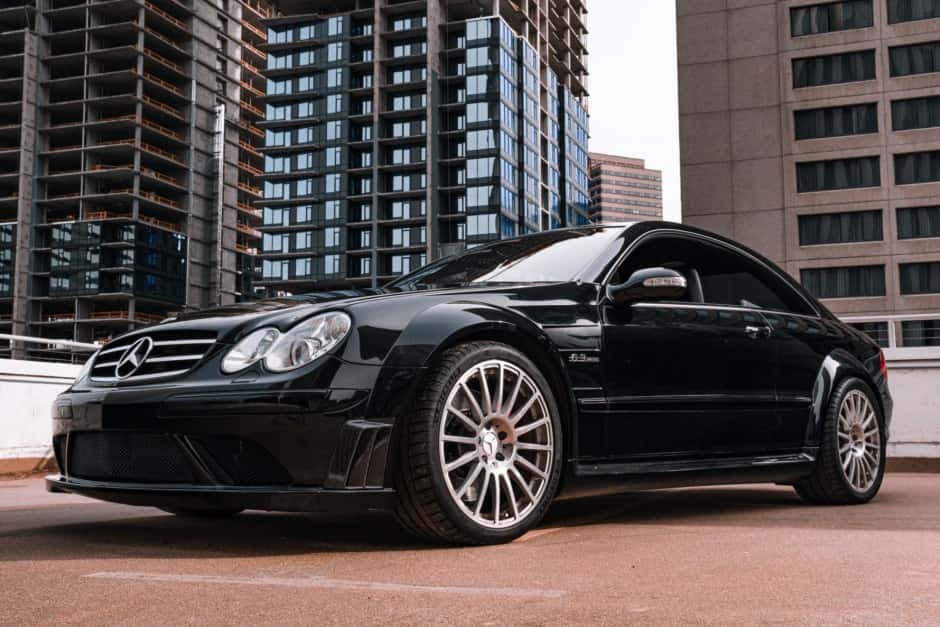 2008 Mercedes-Benz CLK63 AMG Black Series sold for $73,500