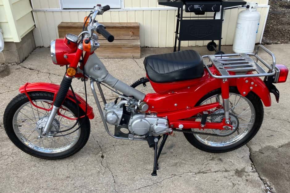 1973 Honda CT90 sold for $2,273