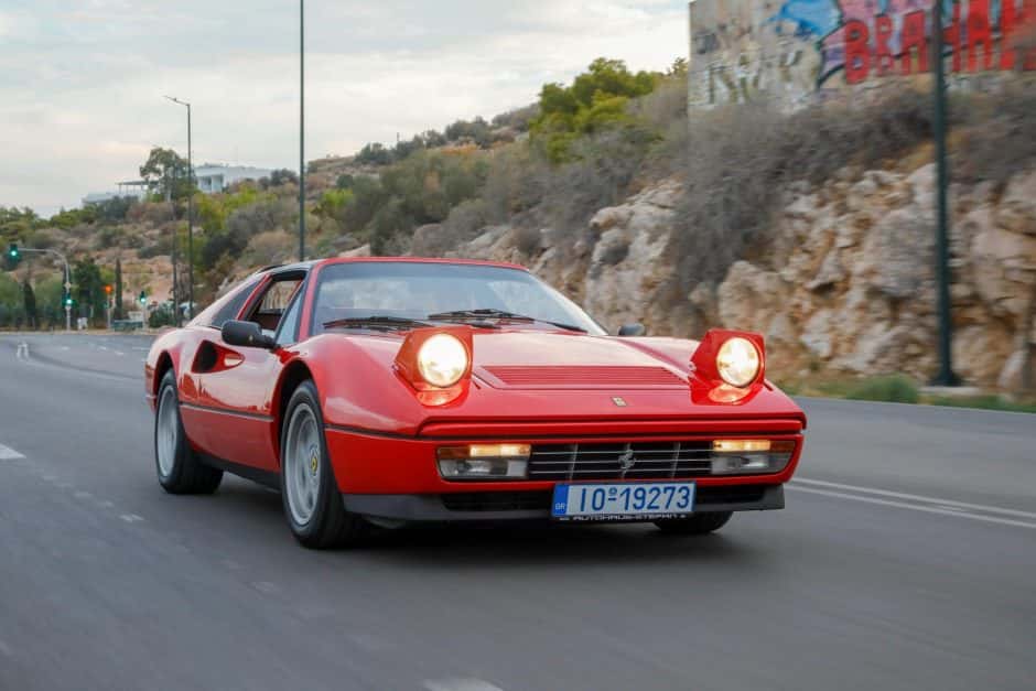 1986 Ferrari 328 sold for $100,000