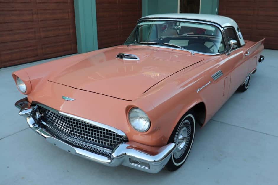 1957 Ford Thunderbird (1955-1957) sold for $29,000