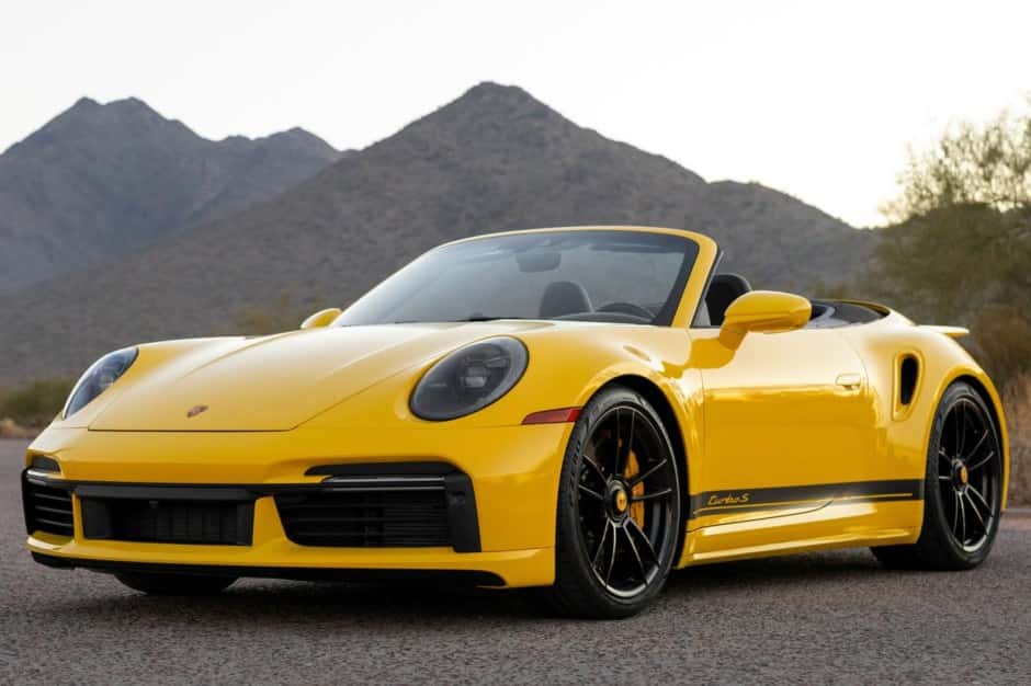 2021 Porsche 992 Turbo sold for $206,000