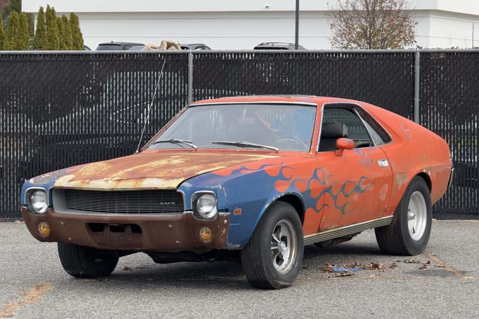 1969 AMC AMX sold for $4,433
