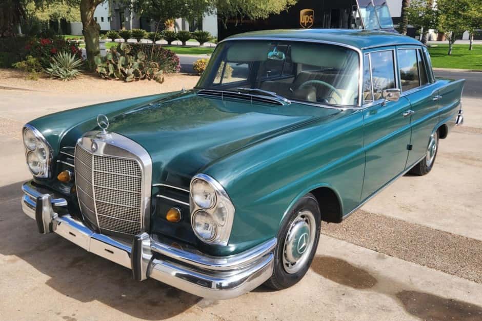 1966 Mercedes-Benz W111 Sedan sold for $9,500